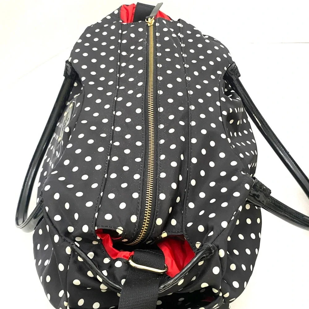 Kate Spade Women’s Black w/White Polka Dot Watson Lane Stevie Baby Bag